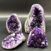 Natural amethyst quartz crystal cluster quartz crystal specimens amethyst geode 1x