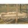 [VIDEO provided] U_STYLE 8.9 Ft. W x 5.9 Ft. D Outdoor Gazebo with Convertible Swing Bench, Double Roof Soft Canopy Garden Backyard Gazebo with Mosqui