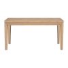 TOPMAX 6-Piece Dining Table Set with Upholstered Dining Chairs and Bench,Farmhouse Style, Tapered Legs, Natural+Beige