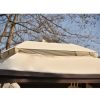 [VIDEO provided] U_STYLE 8.9 Ft. W x 5.9 Ft. D Outdoor Gazebo with Convertible Swing Bench, Double Roof Soft Canopy Garden Backyard Gazebo with Mosqui