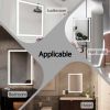 LED Bathroom Vanity Mirror with Light,30*36 inch, Anti Fog, Dimmable,Color Temper 5000K,Backlit + Front Lit,Both Vertical and Horizontal Wall Mounted