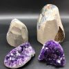 Natural amethyst quartz crystal cluster quartz crystal specimens amethyst geode 1x