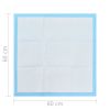 Pet Training Pads 200 pcs 23.6"x23.6" Non Woven Fabric