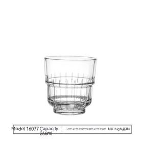 Heat-resistant Glass Coffee Cup Hotel Drink Milk Cup (Option: Short collar glass)