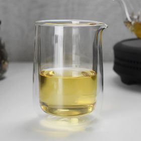 Silicon Resistant Double Layer Tea Ware (Option: 220ml Fair Mug)