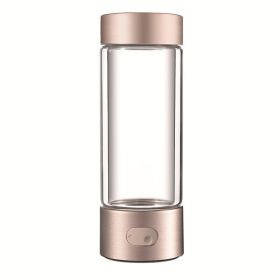 High Concentration Super Saturation Electrode Hydrogen Water Cup (Option: Gold-300ml Suit A)