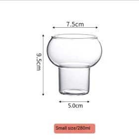 Creative Sugar Gourd Shape Glass (Option: 280ml Small)