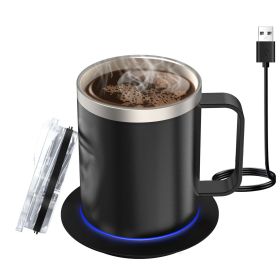 Double-layerd Stainless Steel Insulation Mug (Option: Matte Black-300ml)