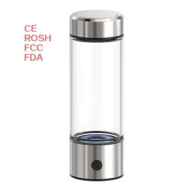 Hydrogen-rich Cup Hydrogen And Oxygen Separation (Option: 420-Stainless Steel Natural Color)