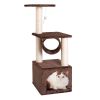 Sisal Rope Plush Cat Climbing Tower