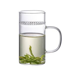 Household Green-tea Cup Comes With Filter Heat-resistance Glass (Option: Cup-300ML)