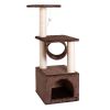 Sisal Rope Plush Cat Climbing Tower